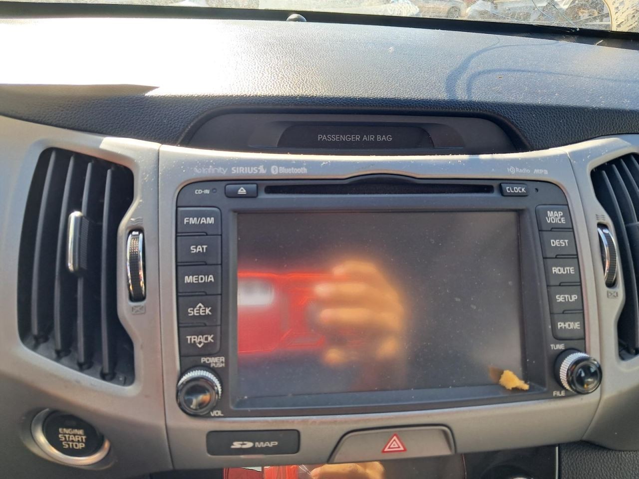 SPORTAGE 2015 Glove Box 4826294