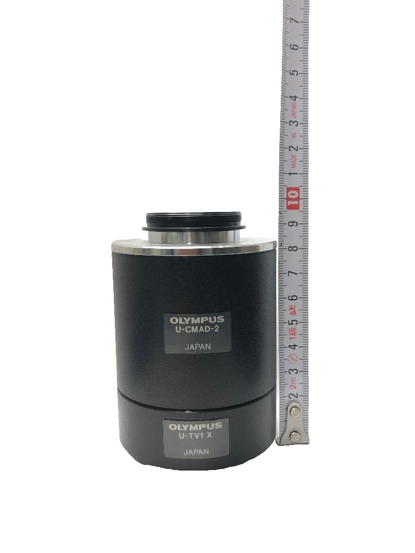 OLYMPUS U-TV1X & U-CMAD-2, Microscope Camera Adapter, Good "Used"