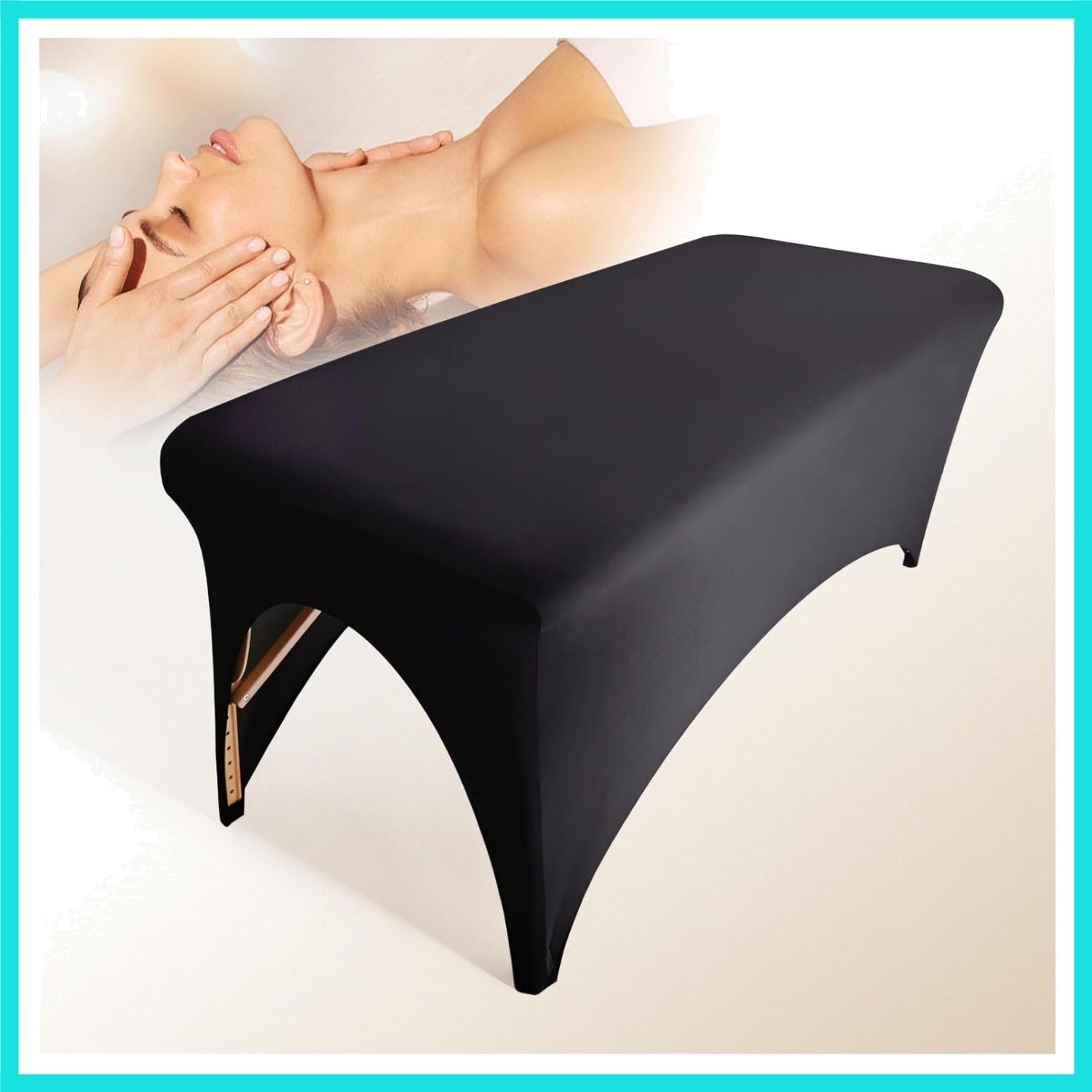 Spa Bed Cover Professional Lash Bed Cover Stretchy Massage Table Cover Beauty...