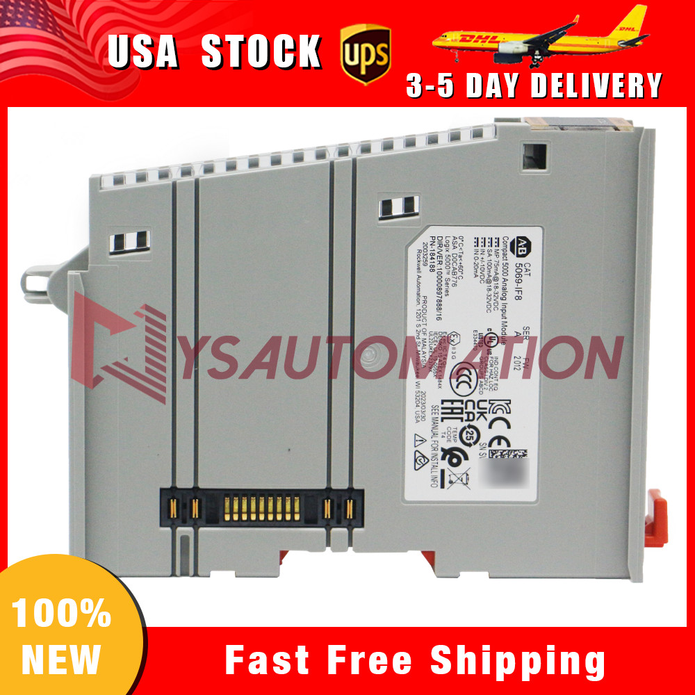 AllenBradley5069-IF8 Compact I/O 8 Channel Voltage/Current Analog Input Module