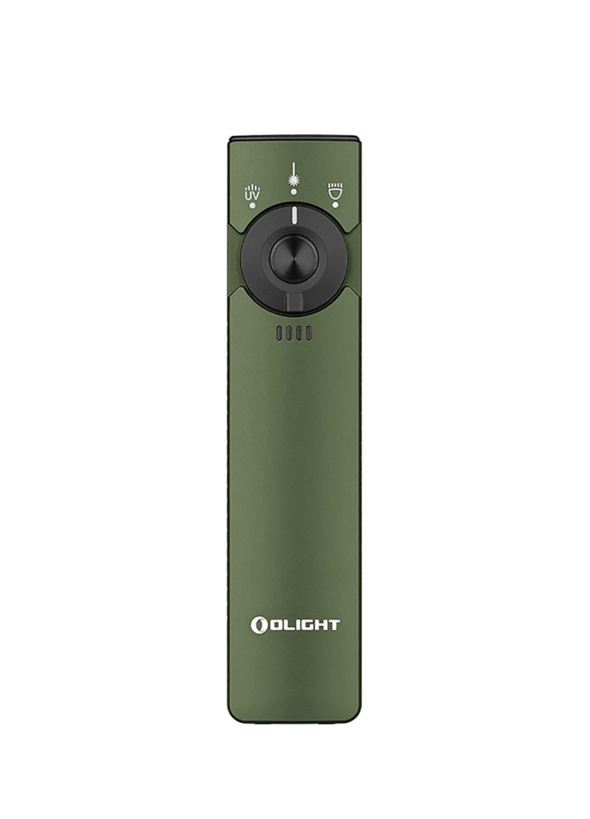 Olight Arkfeld Pro Flat Flashlight LED Light, UV + Green Beam, 1300 Lumens