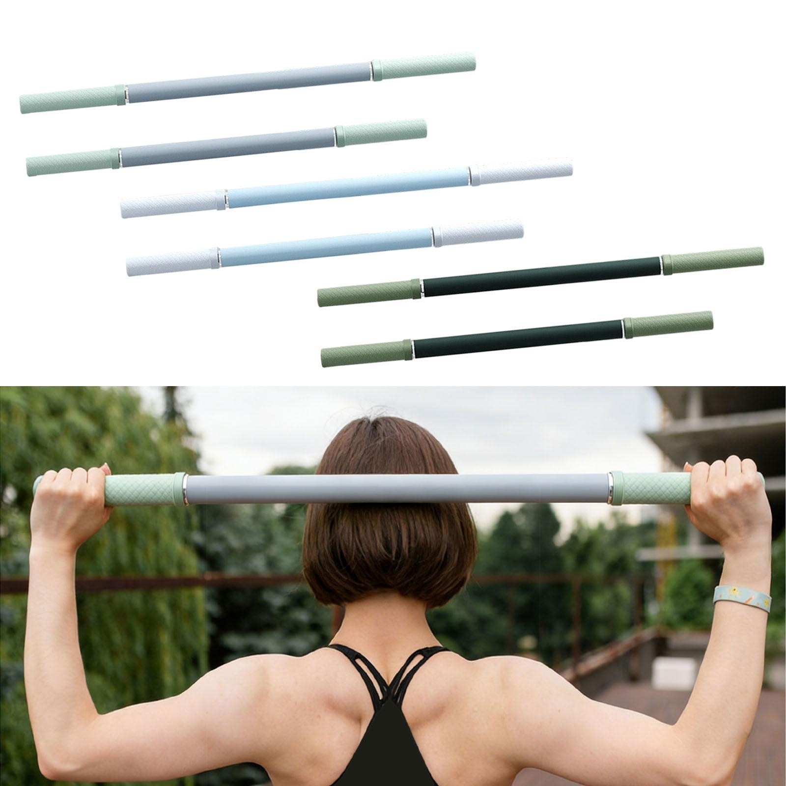 2Pcs Massage Roller Stick Muscle Massage Stick for Back Shoulders Waist