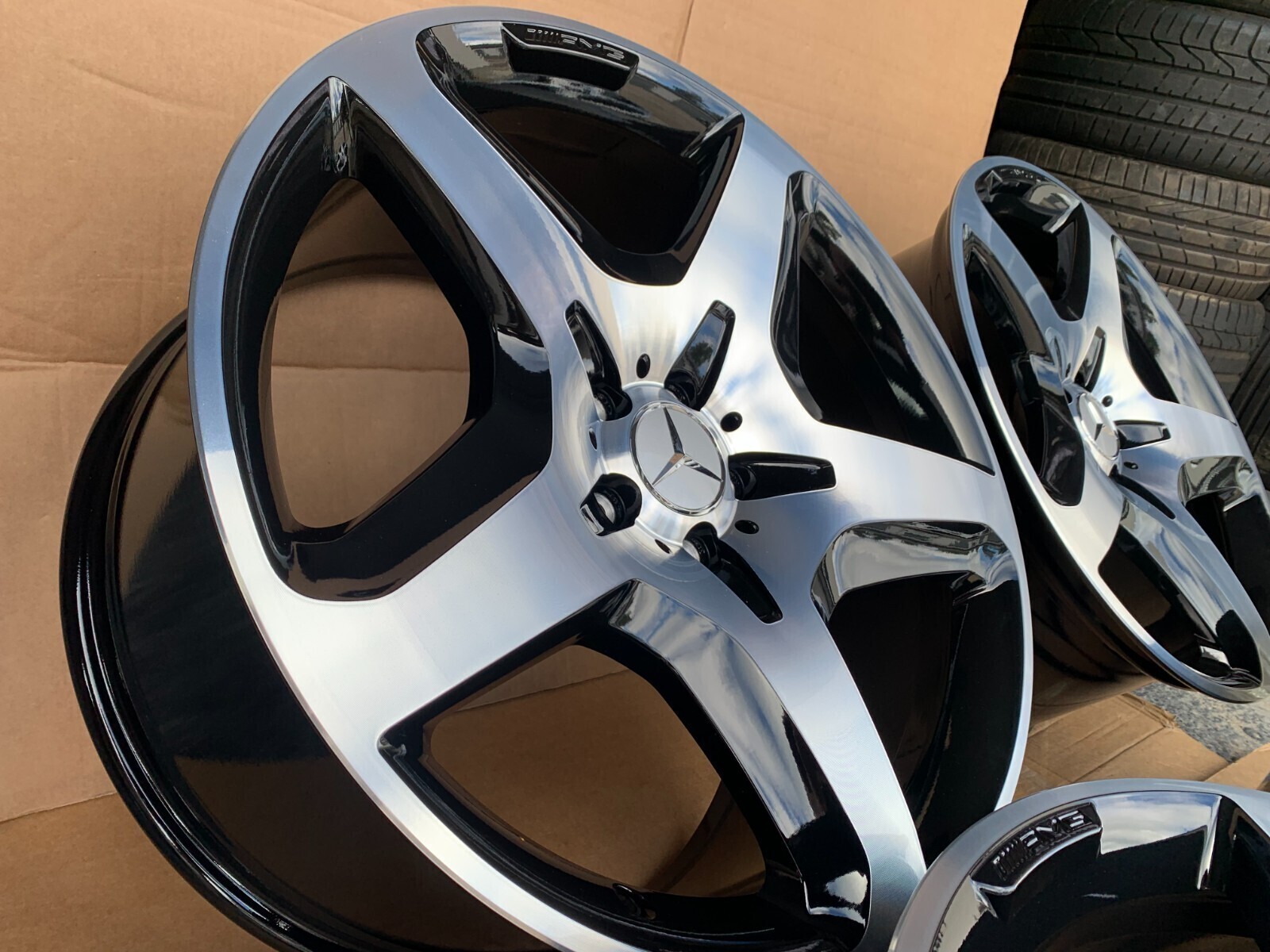 AMG Rims 21" Mercedes GL GLS X166 X164 ML W164 W166 GLE W221 W222 A1664012602
