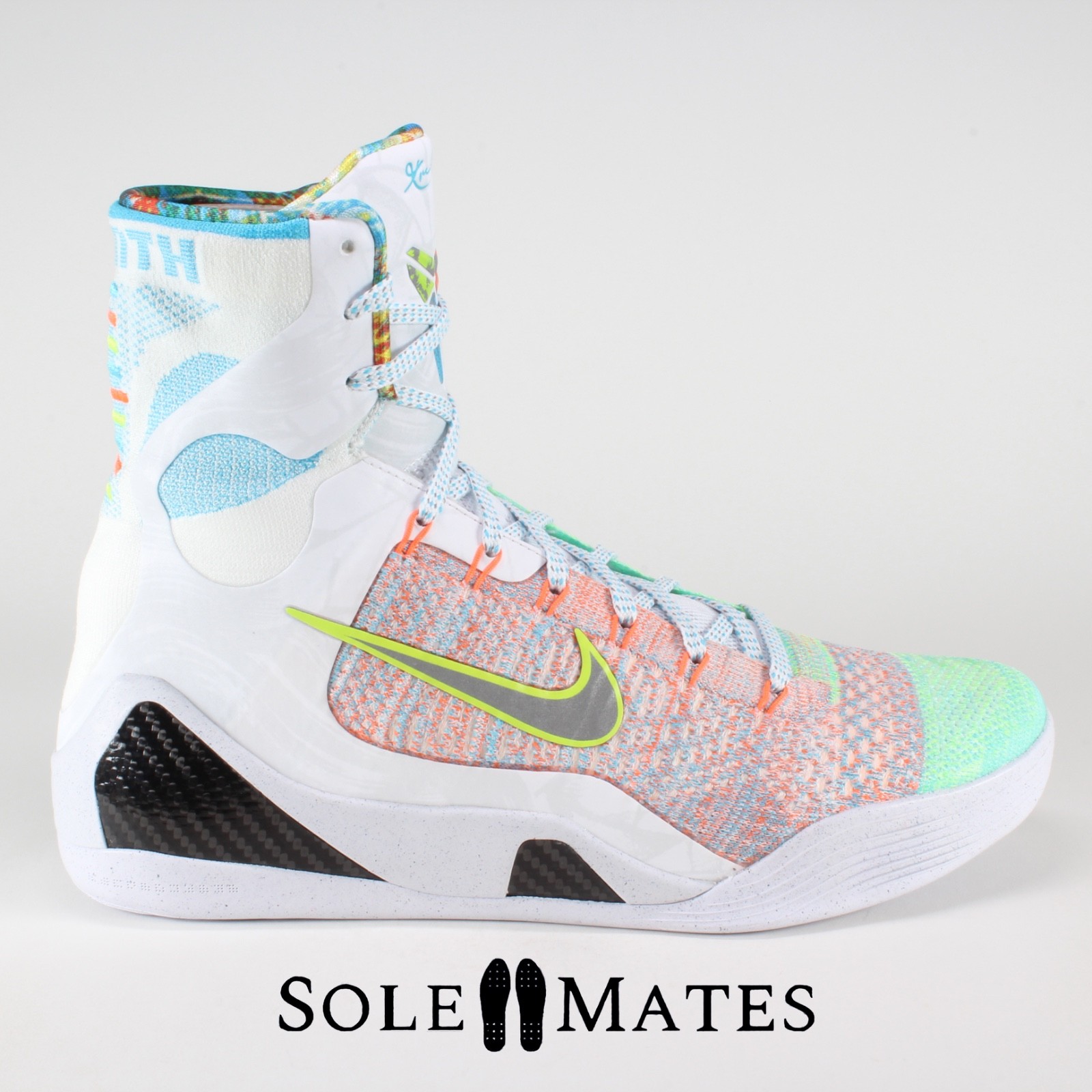 Nike Kobe IX 9 Elite High Protro 'What The' FZ7335-101 Men's Size 9 Shoes