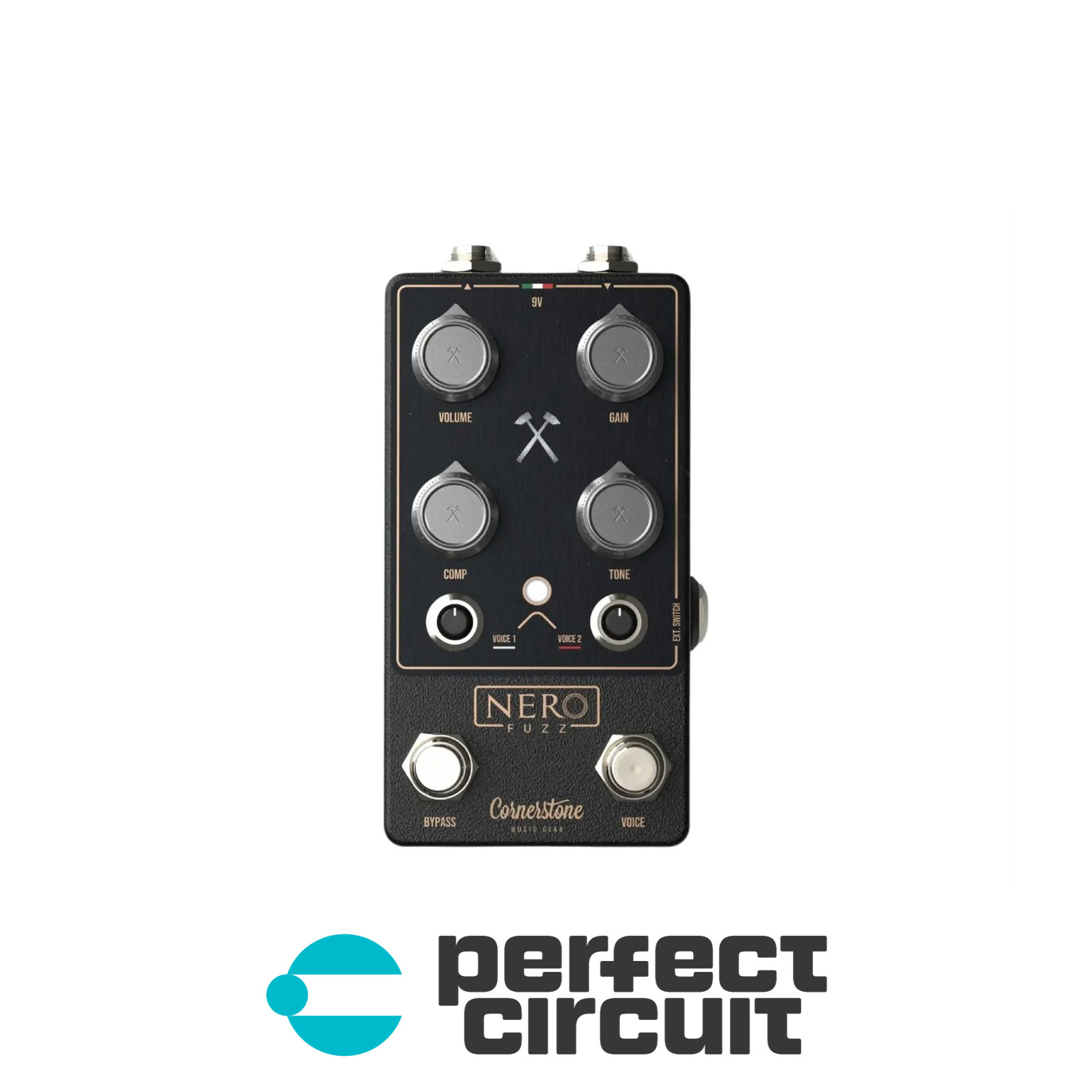 Cornerstone Music Gear Nero Dual Bias Fuzz Pedal EFFECTS DEMO - PERFECT CIRCUIT