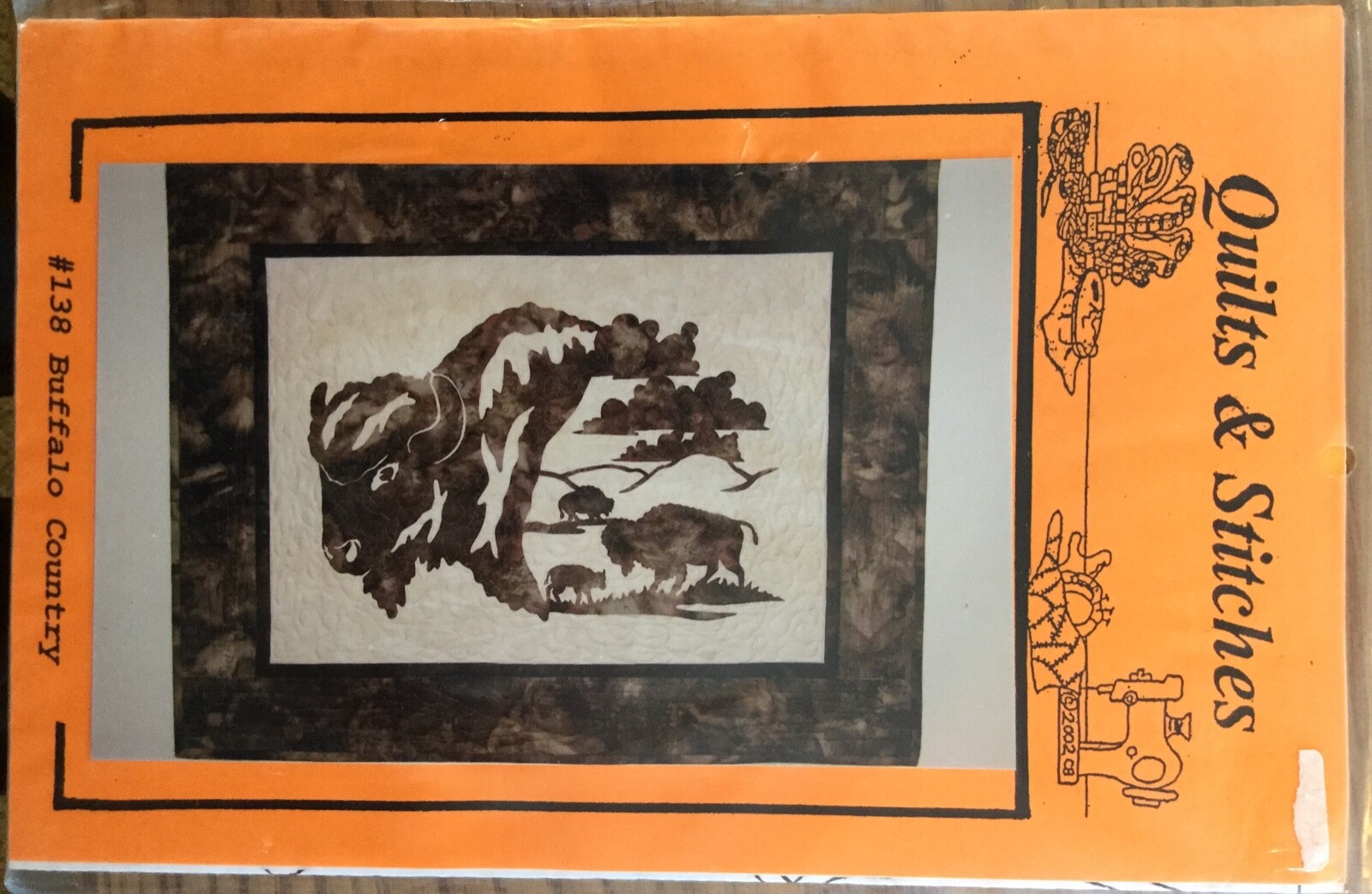 Quilts & Stitches Buffalo Country pattern #106