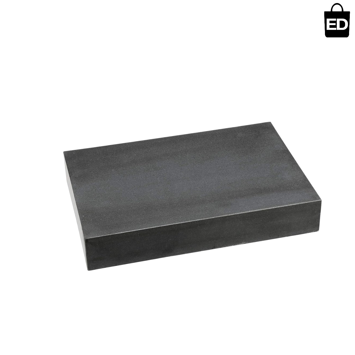 12" X 9" X 2" Grade B Granite Surface Plate - Precision Ground for Accuracy