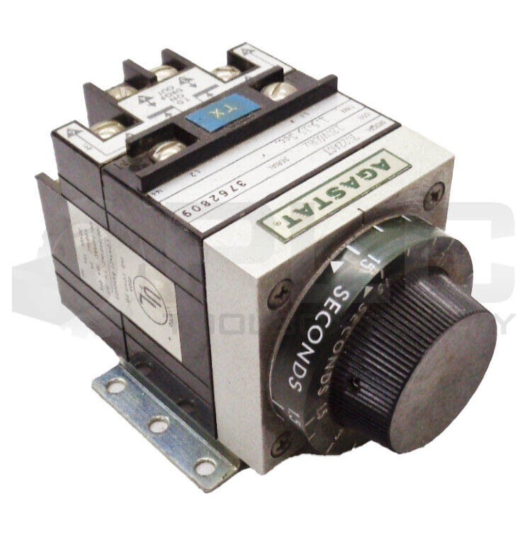 AGASTAT 7022ACT TIME DELAY RELAY 1.5-15 SEC 120V 60HZ *READ*