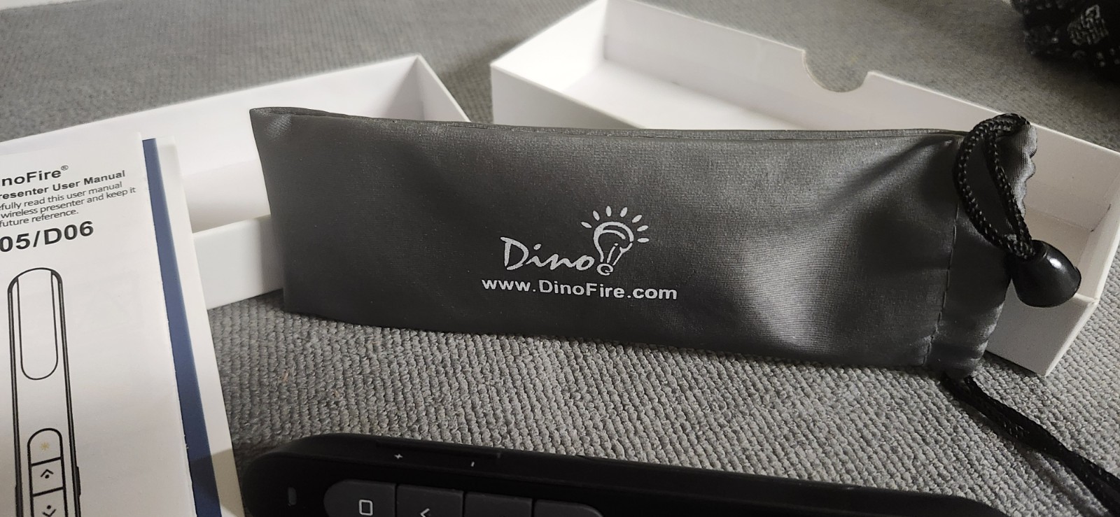 DinoFire Wireless Presenter Support Hyperlink Volume Control RF 2 4GHz