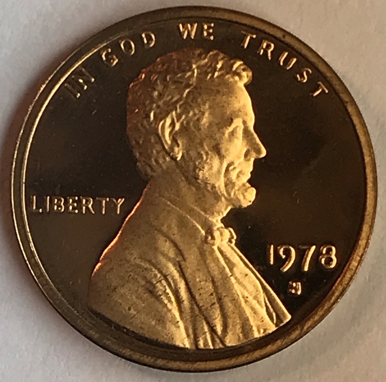 1978-S PROOF LINCOLN MEMORIAL CENT (IMPAIRED).