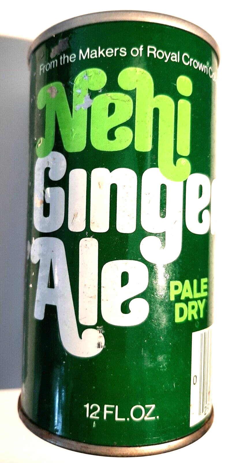 NEHI GINGER ALE aluminum Can - From the Makers fo Royal Crown Cola
