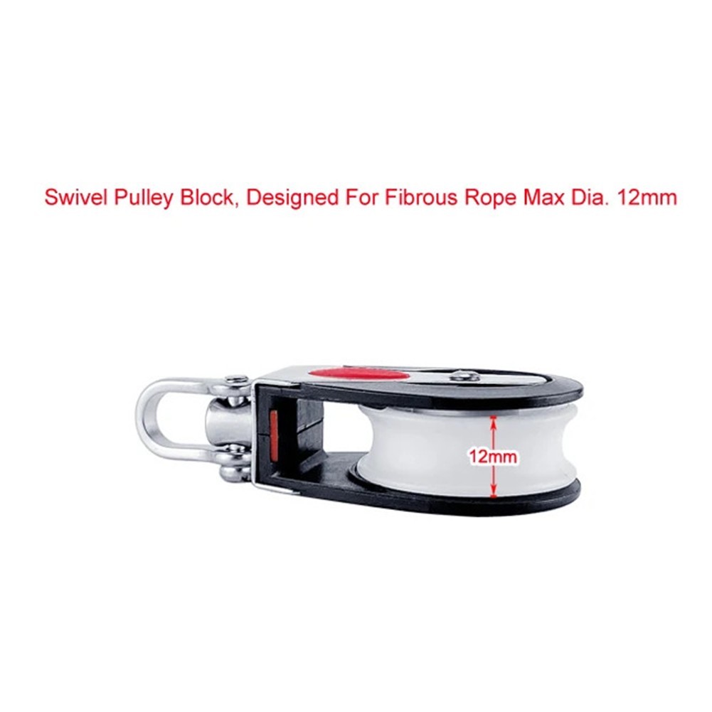 Efficient Single Pulley for 1500Lbs Load Capacity in Sailboat Applications