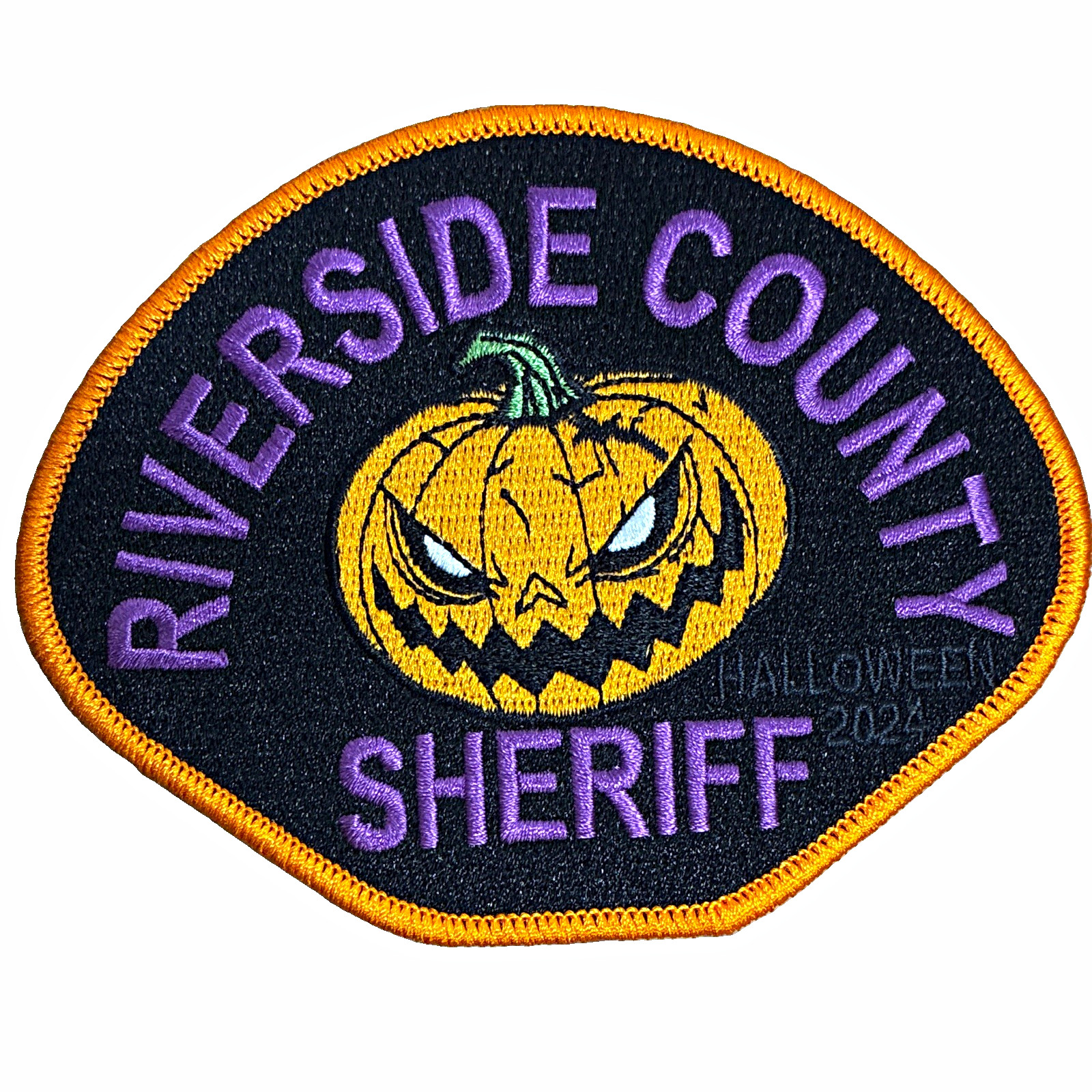 Riverside County Sheriff California Halloween Limited Collectible Police Patch