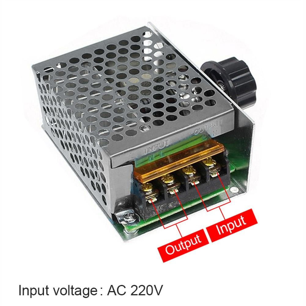 4000W High Power AC 220V Thyristor Electronic Voltage Regulator Controller
