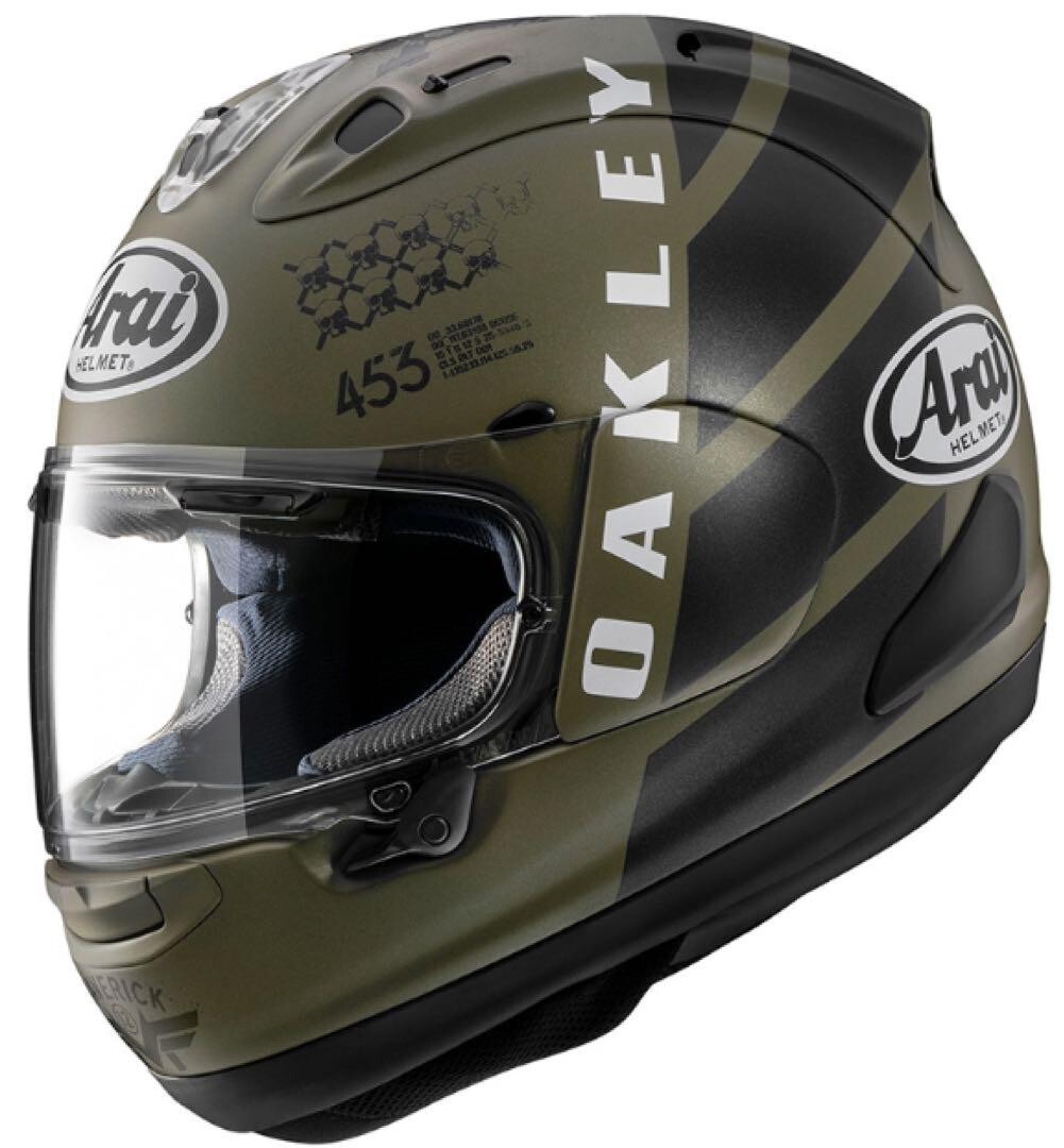 Asian fit Arai Full face helmet RX-7X Arai RX-7X Maverick Oakley  NEW  L59-60cm