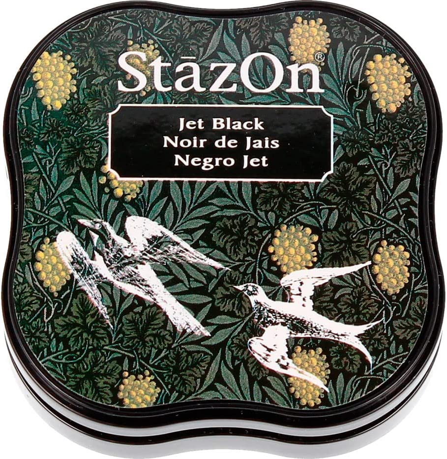 Stazon Midi Ink Pad, Jet Black