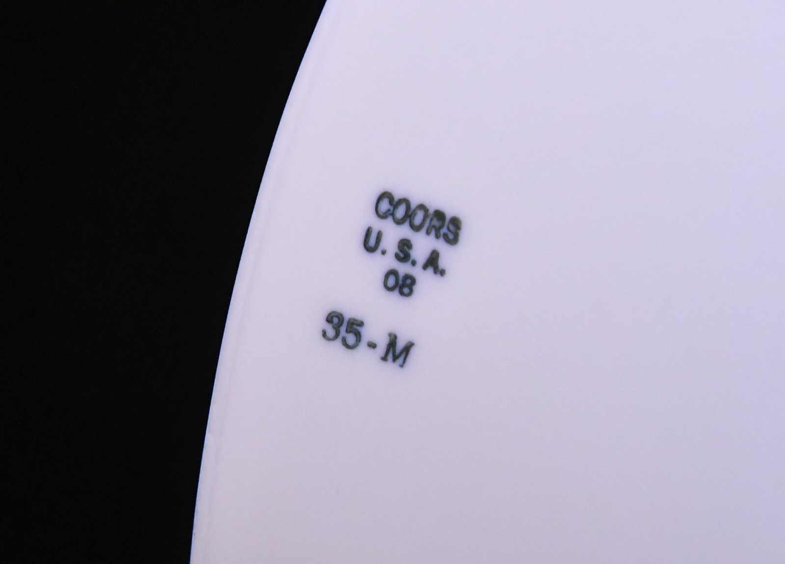 COORS 35-M CERAMIC PORCELAIN BUCHNER FUNNEL