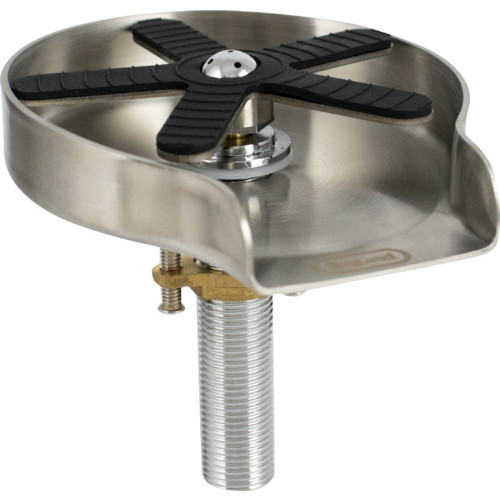 Glass Rinser | Push Activated Cup Washer | Stainless Steel Countertop Beer Glass