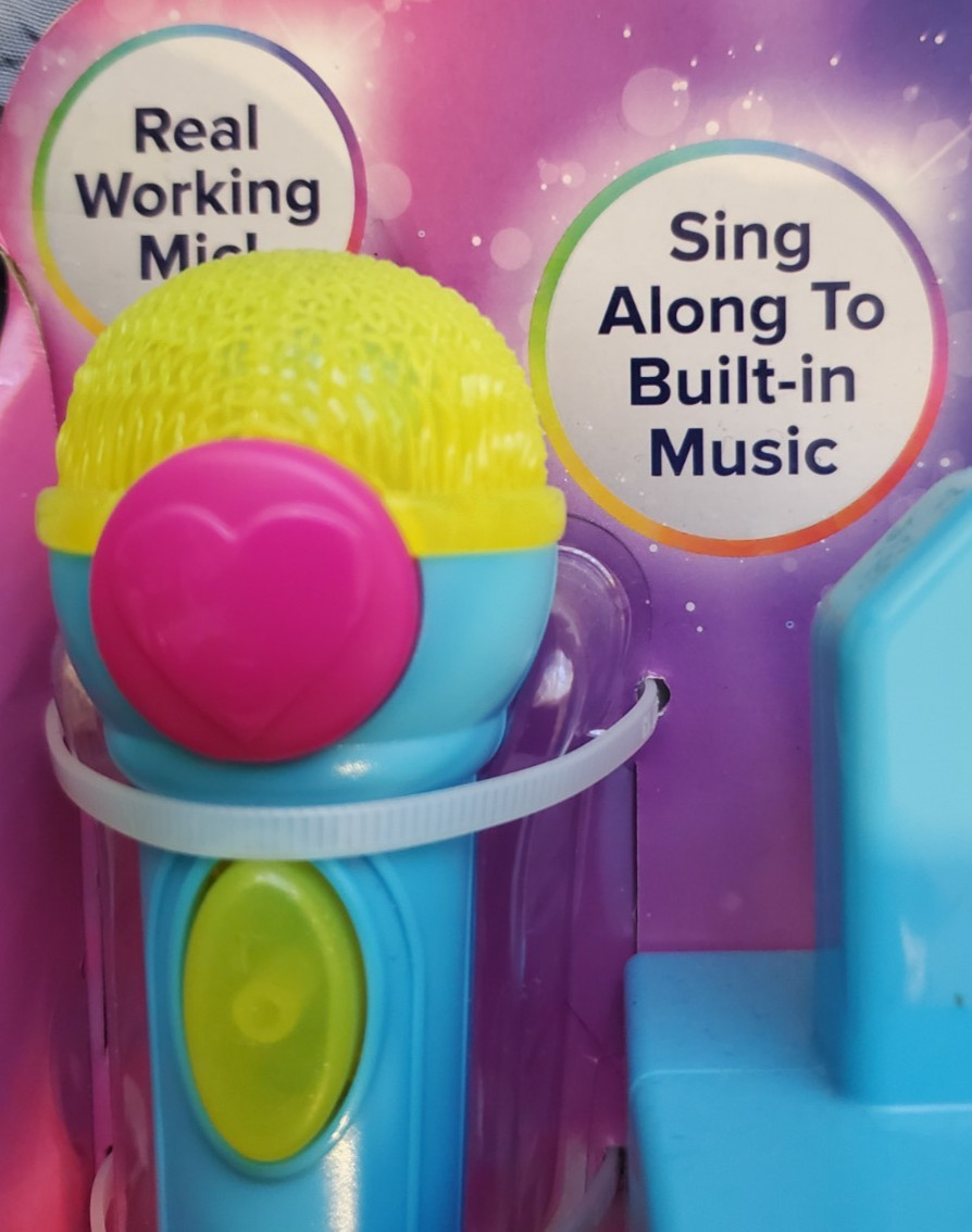 Trolls World Tour Sing-Along Boombox w/Microphone