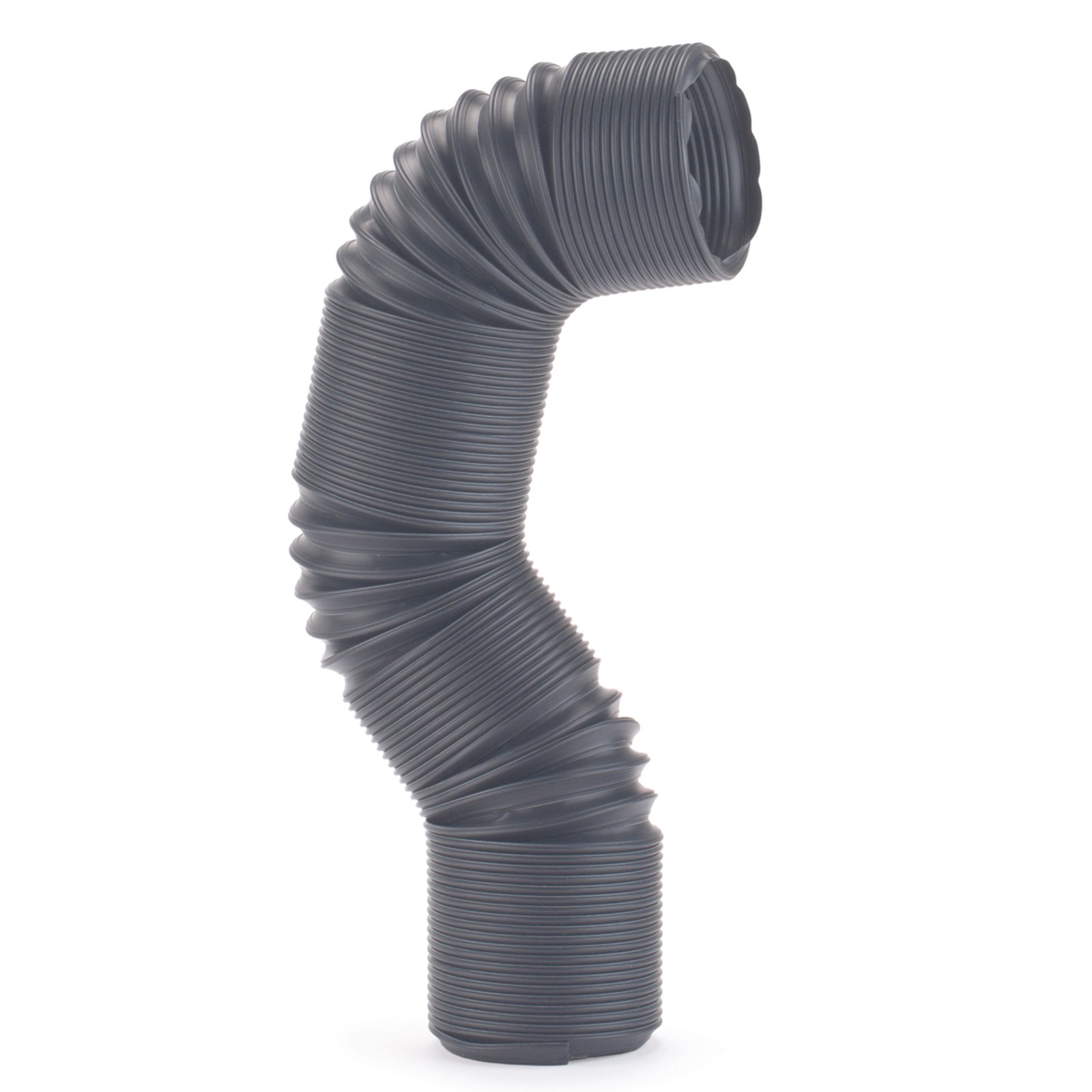 WOODRIVER Dust Connection 2-1/2" OD x 36" Stay-Put Dust Collection Hose