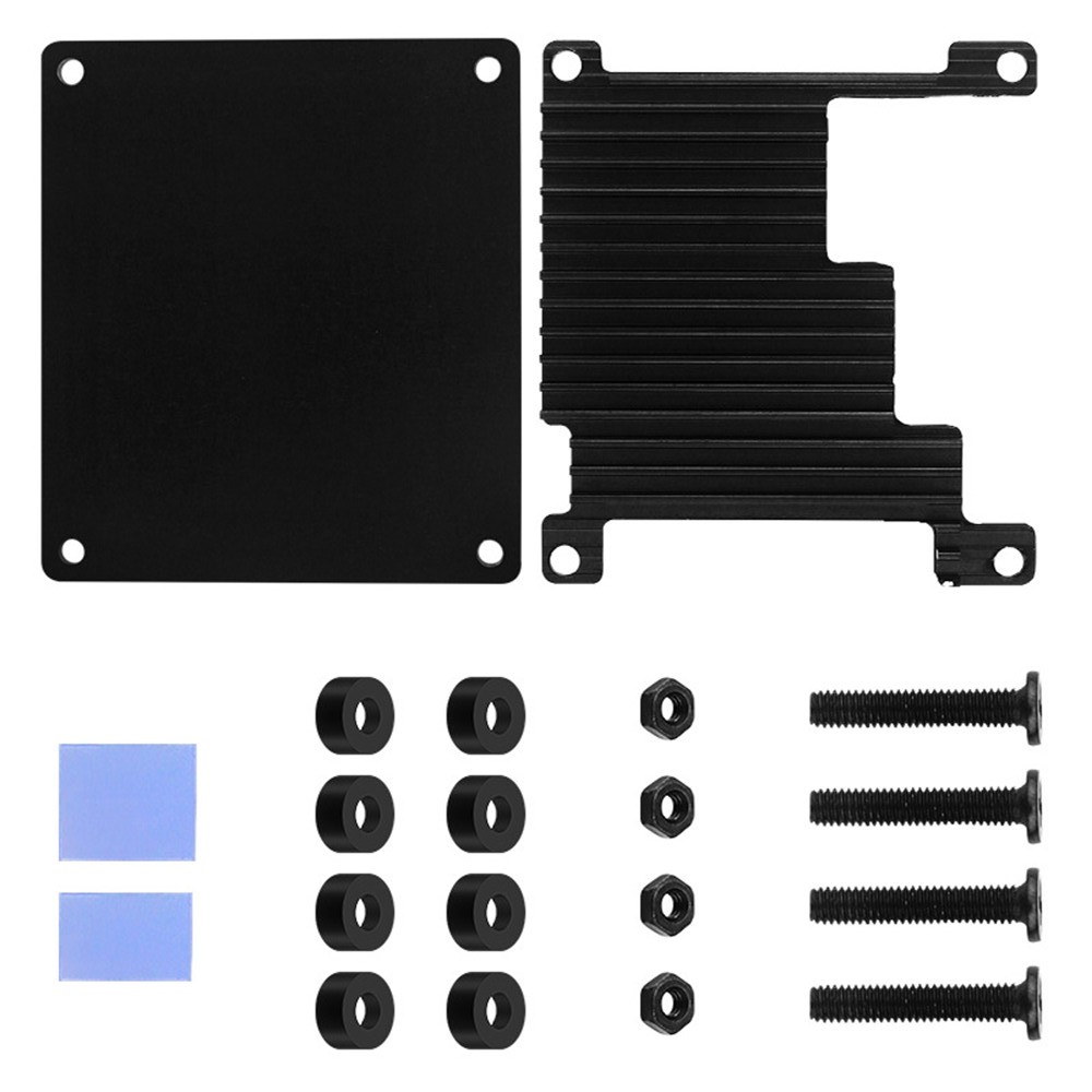 For Orange Pi Zero 3 Cooling Heat Sinks Case Accessory Aluminum Alloy Case