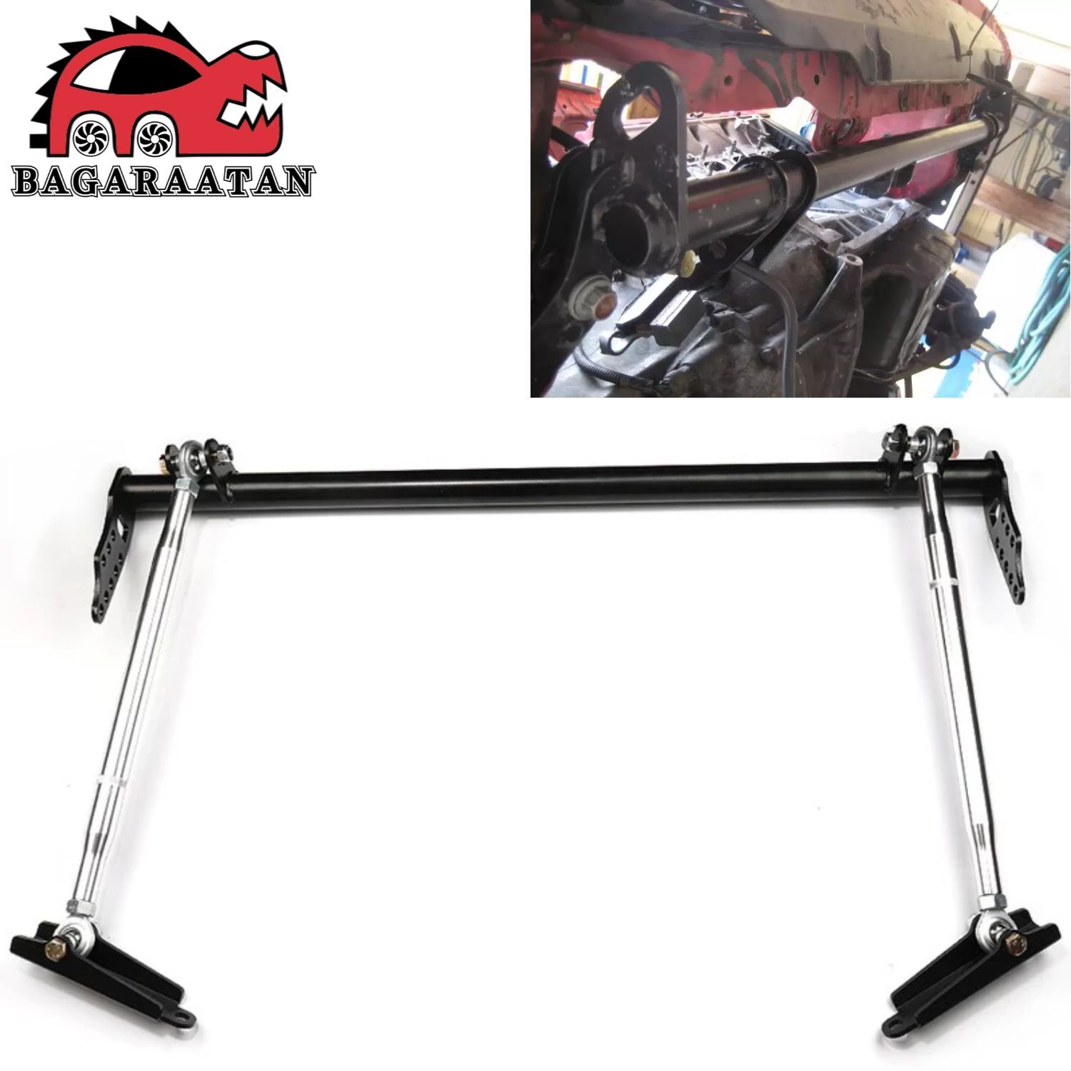 Front Traction Control Tie Bar Kit Fit for Honda Civic 92-95 Acura Integra 94-01