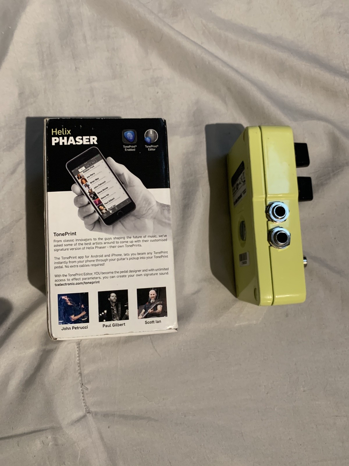 TC Electronics Helix Phaser Phase Shifter Effects Pedal Guitar NICE CONDITION
