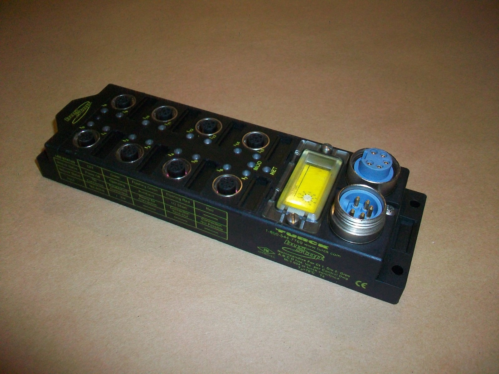 Turck DeviceNet Hub FDNL-S1600-T