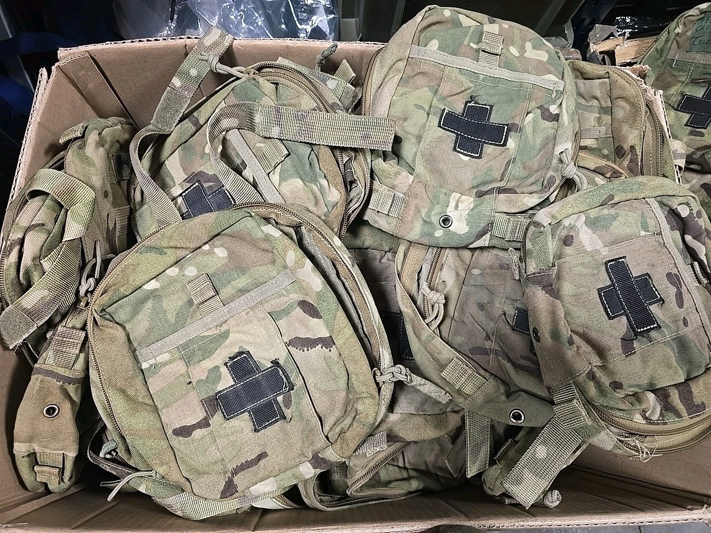 British Army VIRTUS MTP Medic Pouch 1st Aid With Pull Out Panel