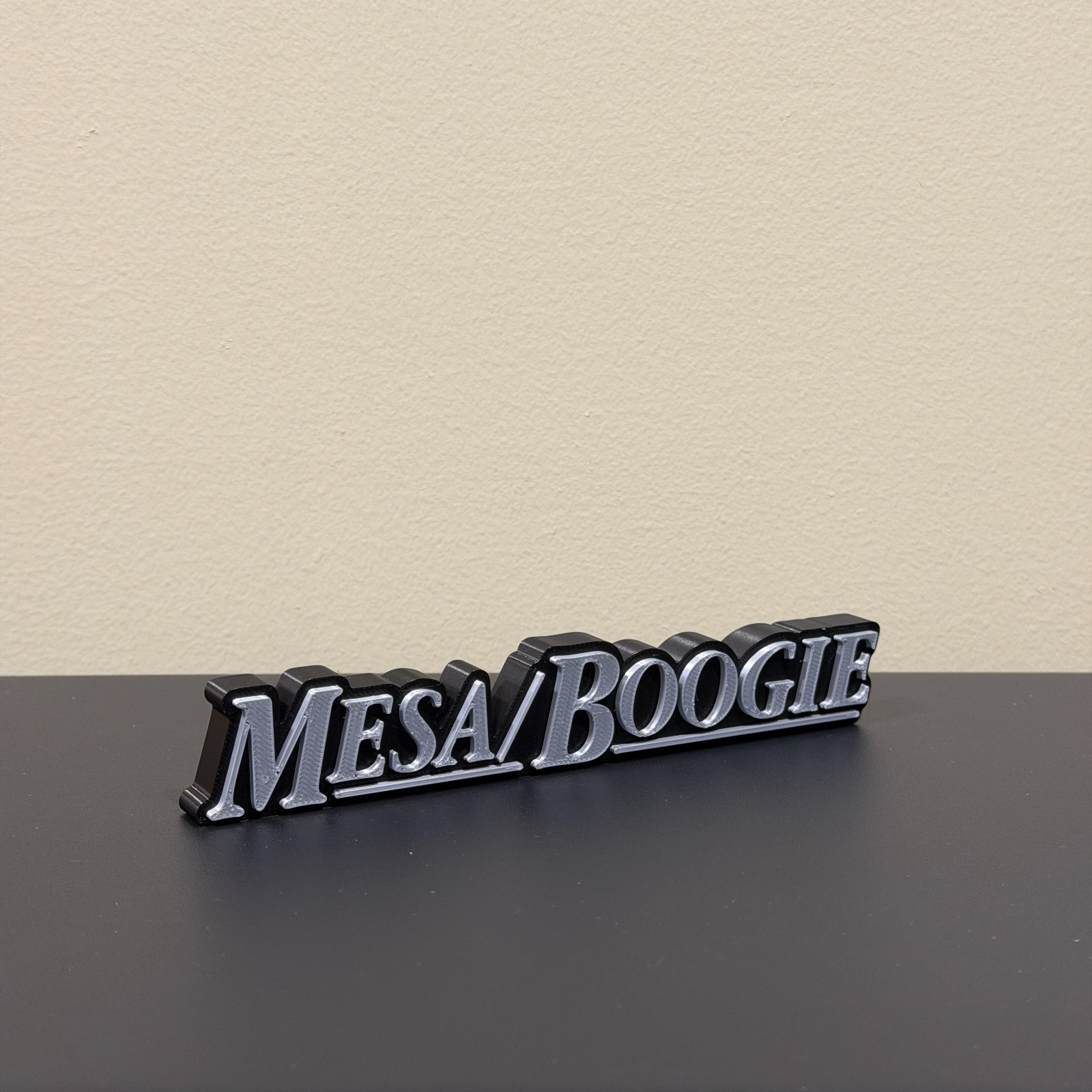 Mesa Boogie decor sign 3D printed display