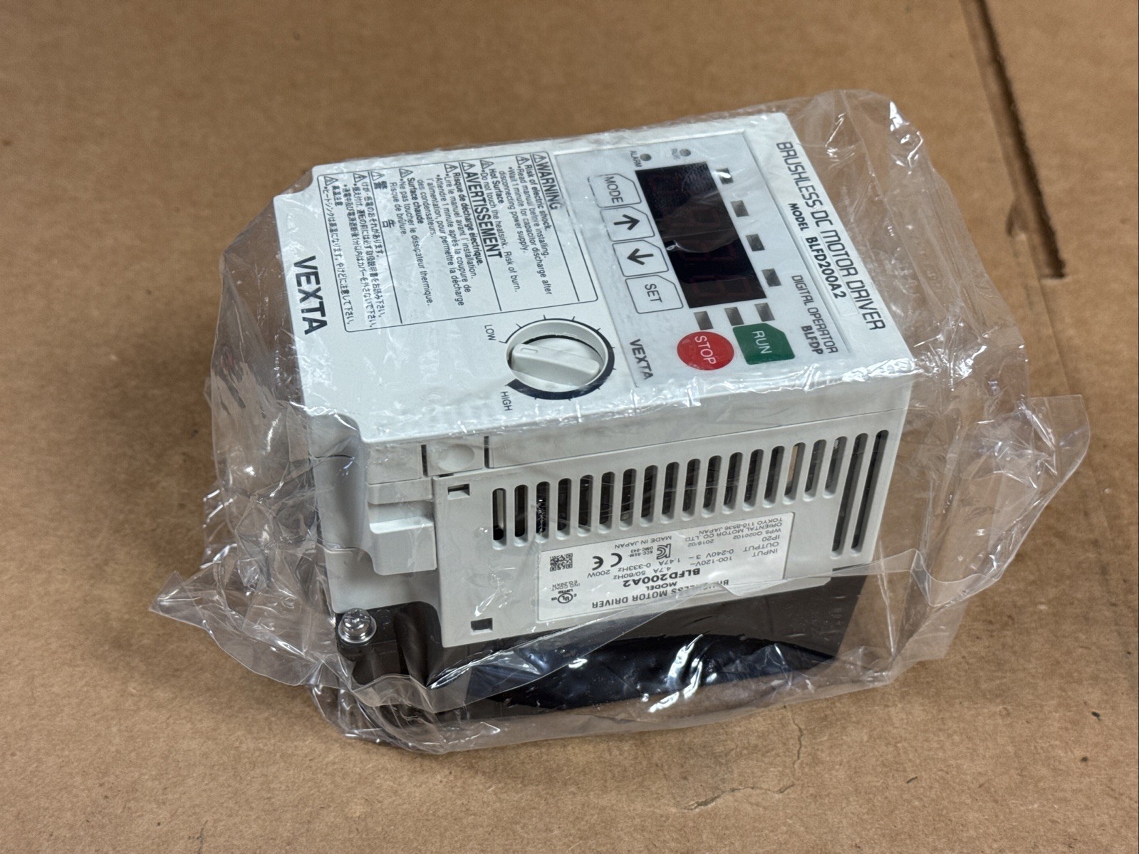 NEW Oriental Motor BLFD200A2 Vexta Brushless DC Motor Driver FAST SAME DAY SHIP
