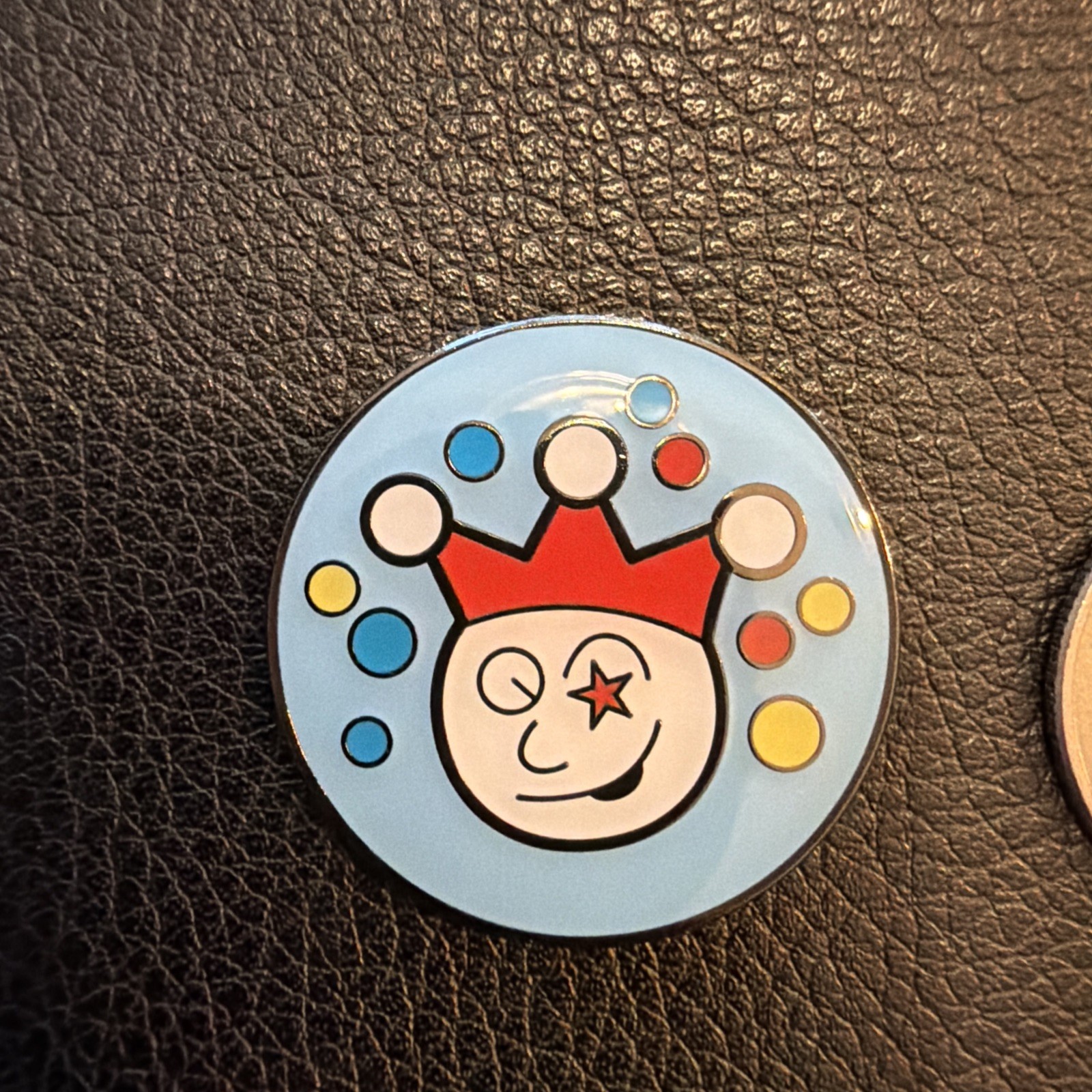 GOLF BALL MARKER - SCOTTY JESTER BLUE