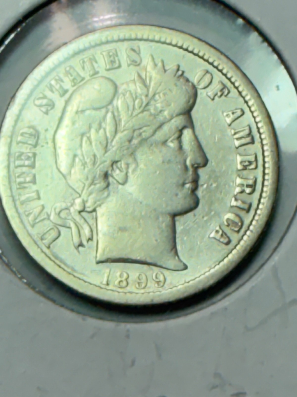 1899-O Barber Dime - Nice Coin, Better Date, Lower Mintage New Orleans Coin