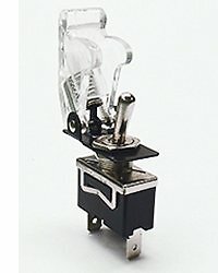 Safety Toggle Switch Spst 20 Amp"Clear"