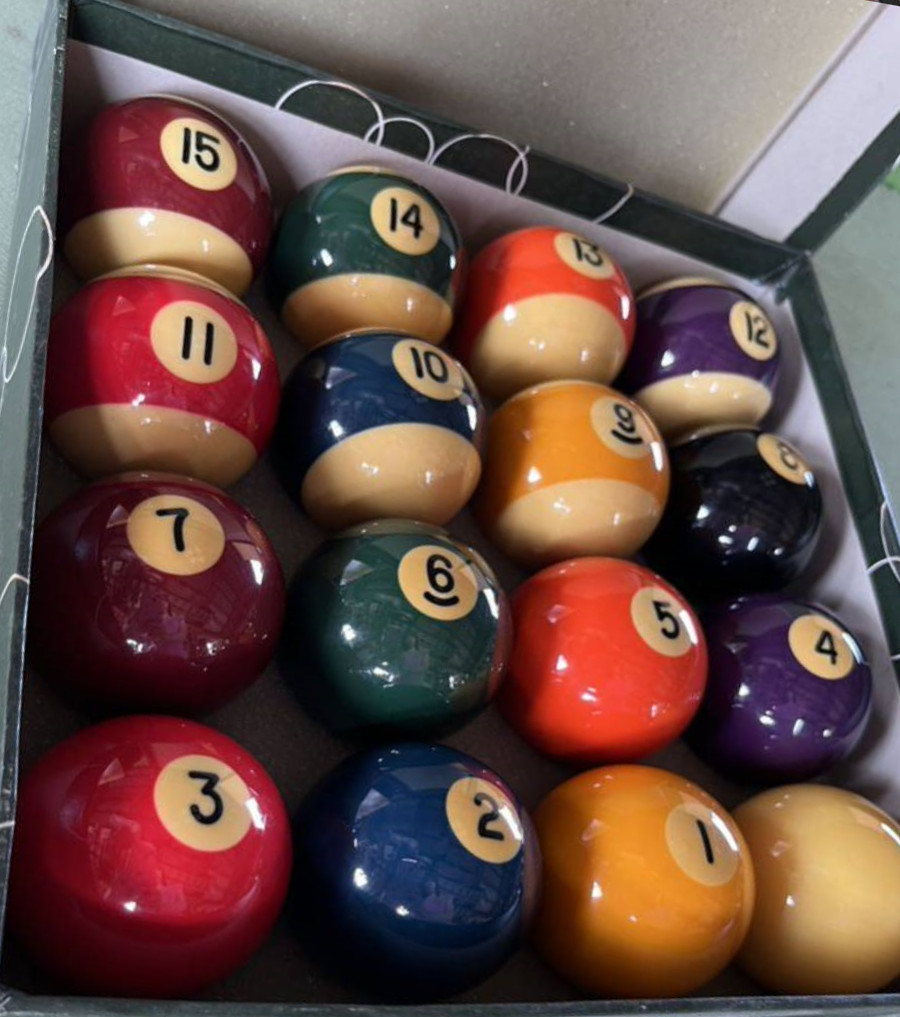 Aramith Billiard Pool Balls Set of 16 official size With Box New, Stored item JP