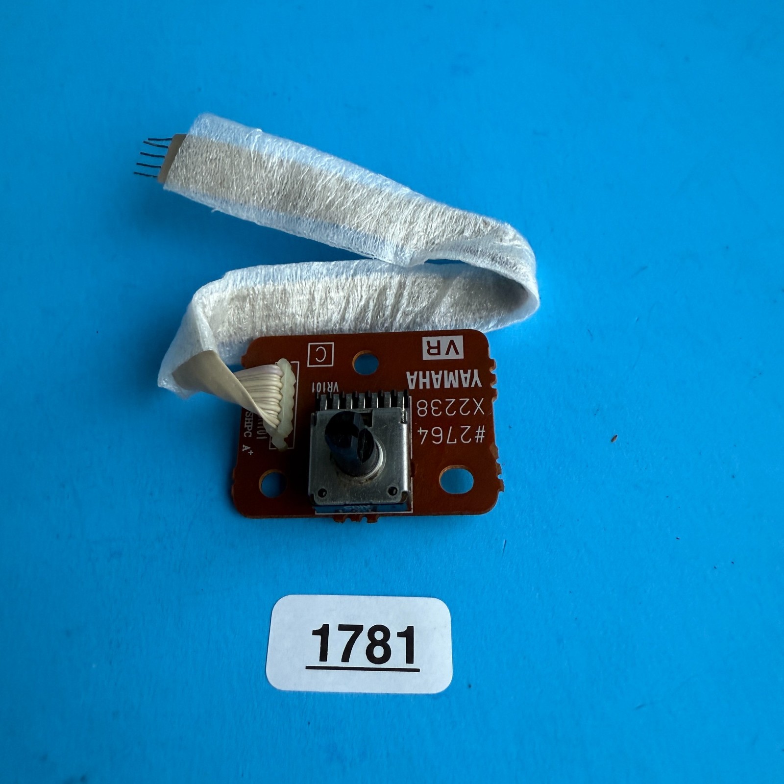 YAMAHA PSR-290 DGX-202 Keyboard Part: Volume Pot Knob Potentiometer PCB - X2238