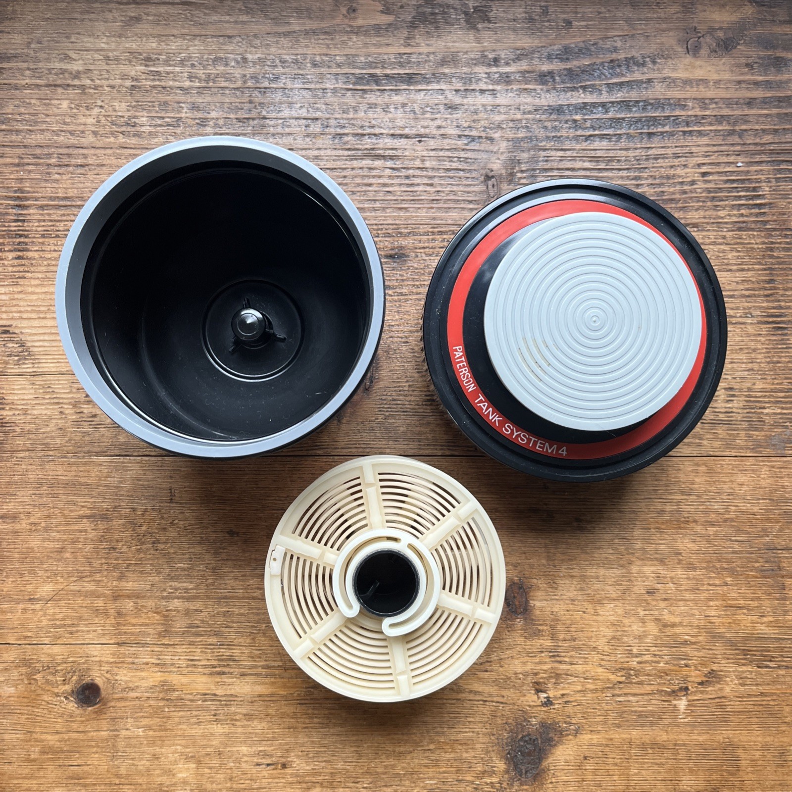 2 Paterson 35mm Developing Tanks. System 4 and Model 2