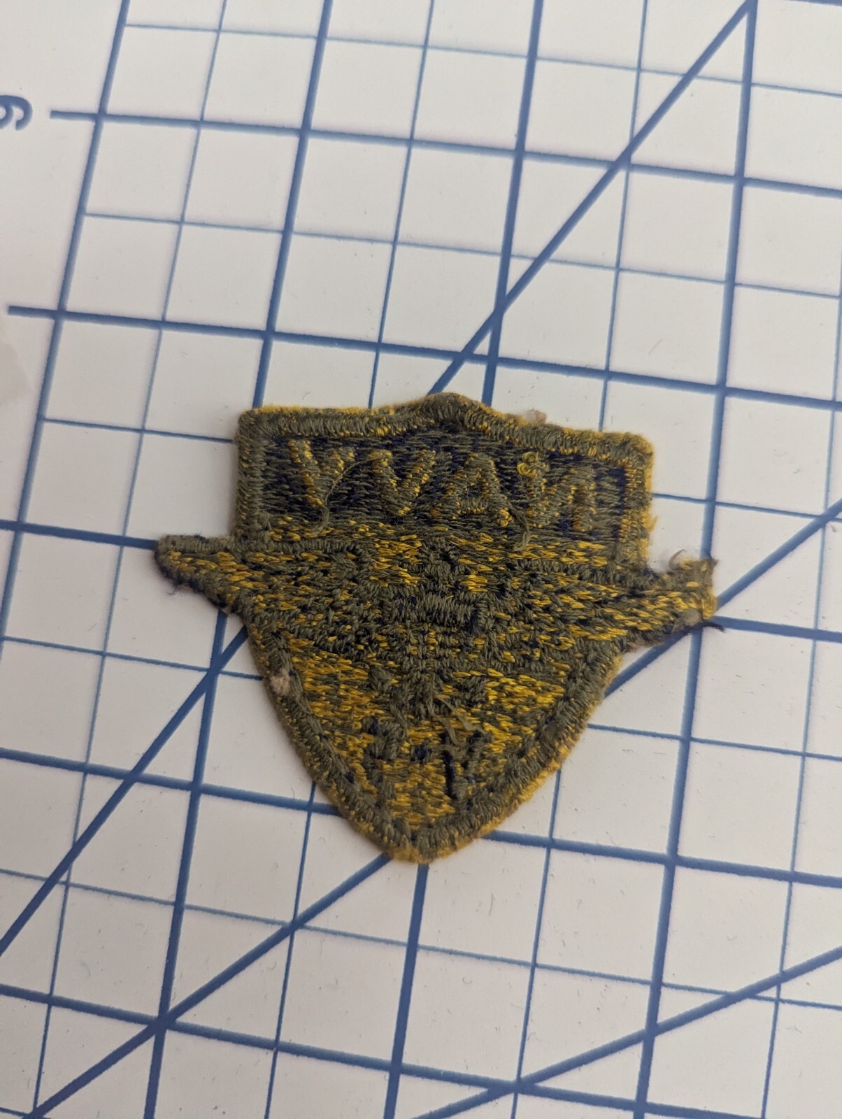 USN Navy patch 954: V-5 Naval Aviation Cadet Program (WWII Original)