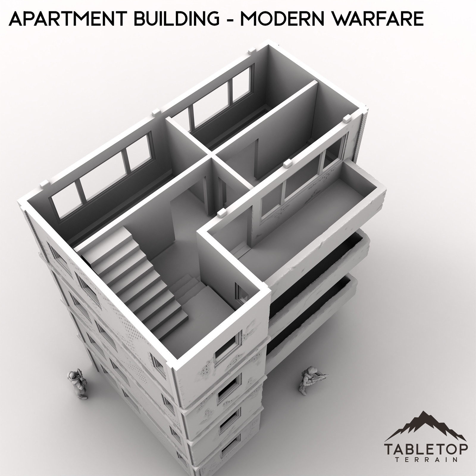 Apartment Building - Modern Warfare - MCP Tabletop Terrain
