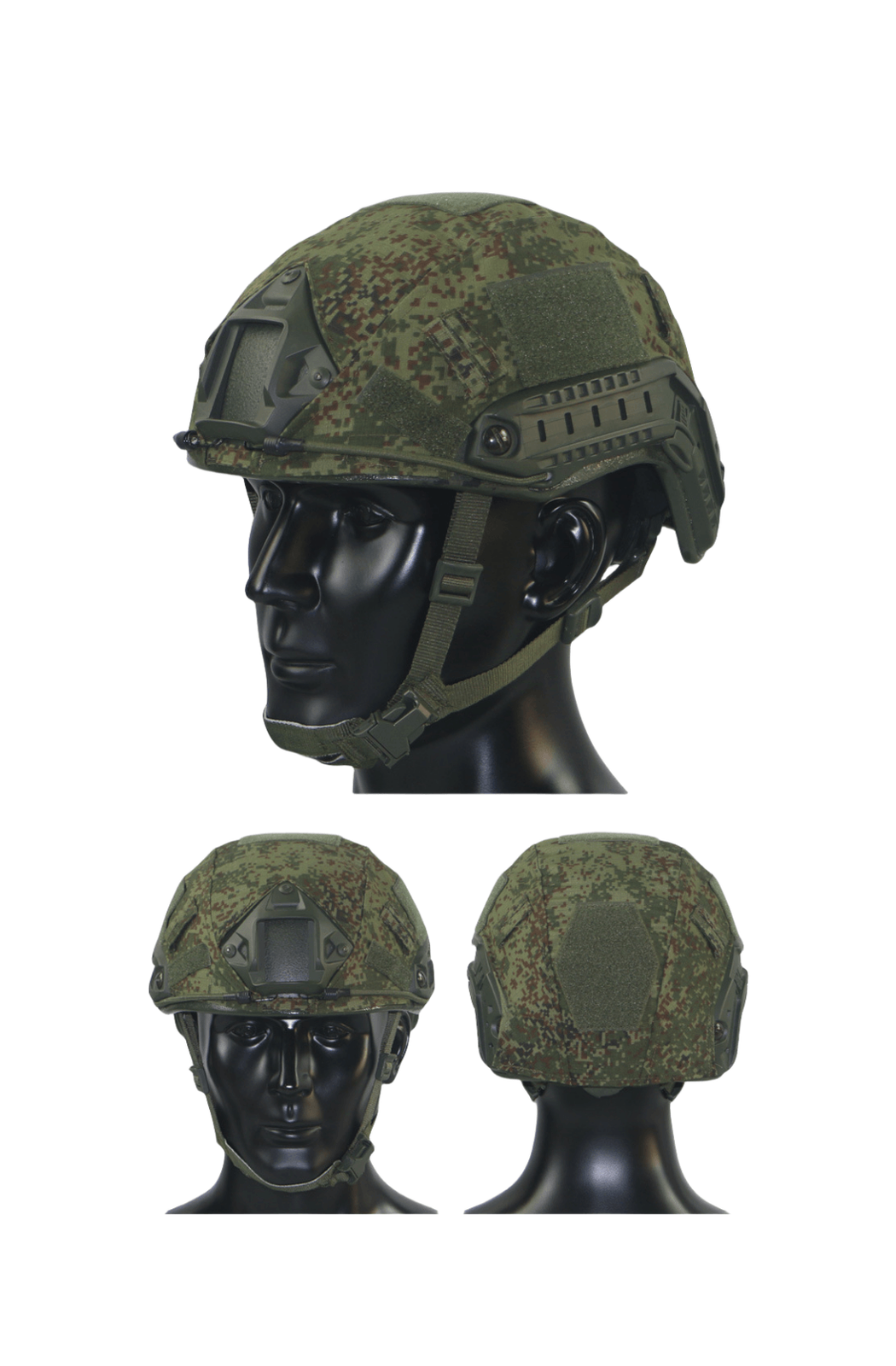 Russia FAST Tactical Camouflage Helmet Cover IR-Protection EMR Ruin Multi-Type
