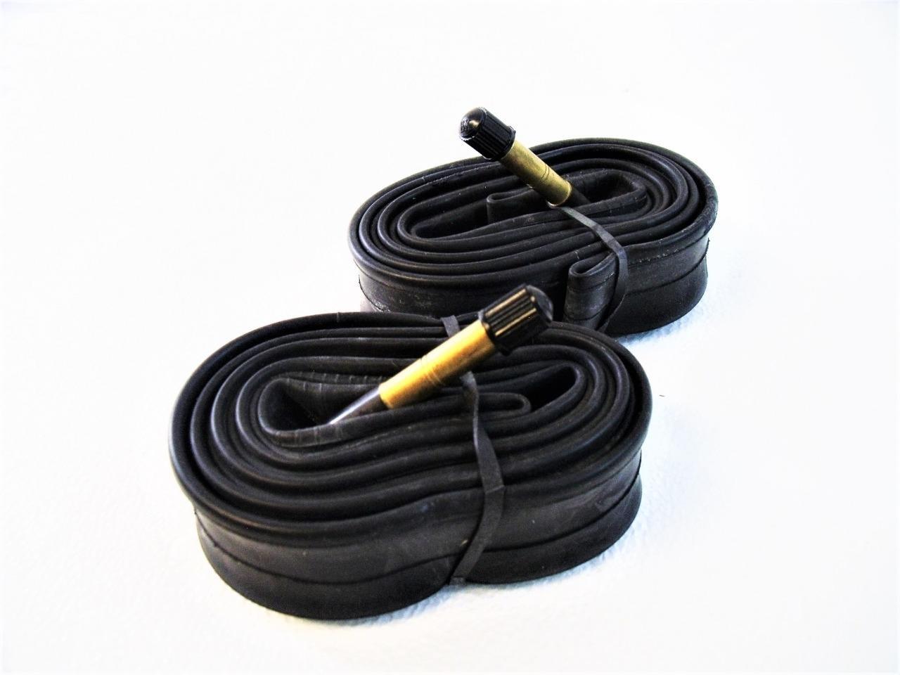 Pair 24" Inch Inner Tube 24" x 1-3/8" Wheelchair Bike Rubber Tire Schrader Valve