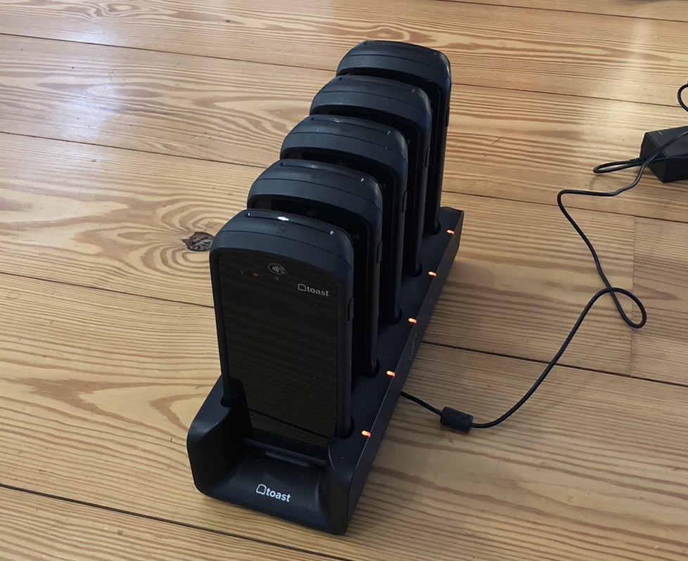 LOT(5) Toast Flex POS Go 2 Handheld Tablet Mobile Computer w/ Charging Dock