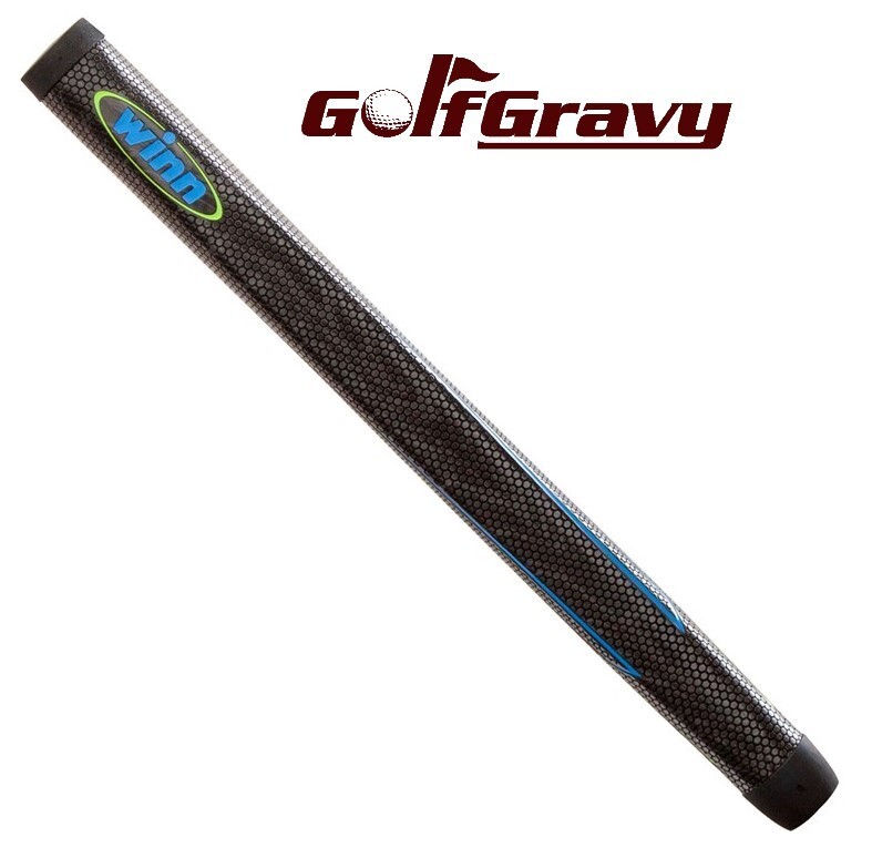 1 Winn BLACK Tour Pistol Excel Standard Golf Putter Grip - TPM-BK