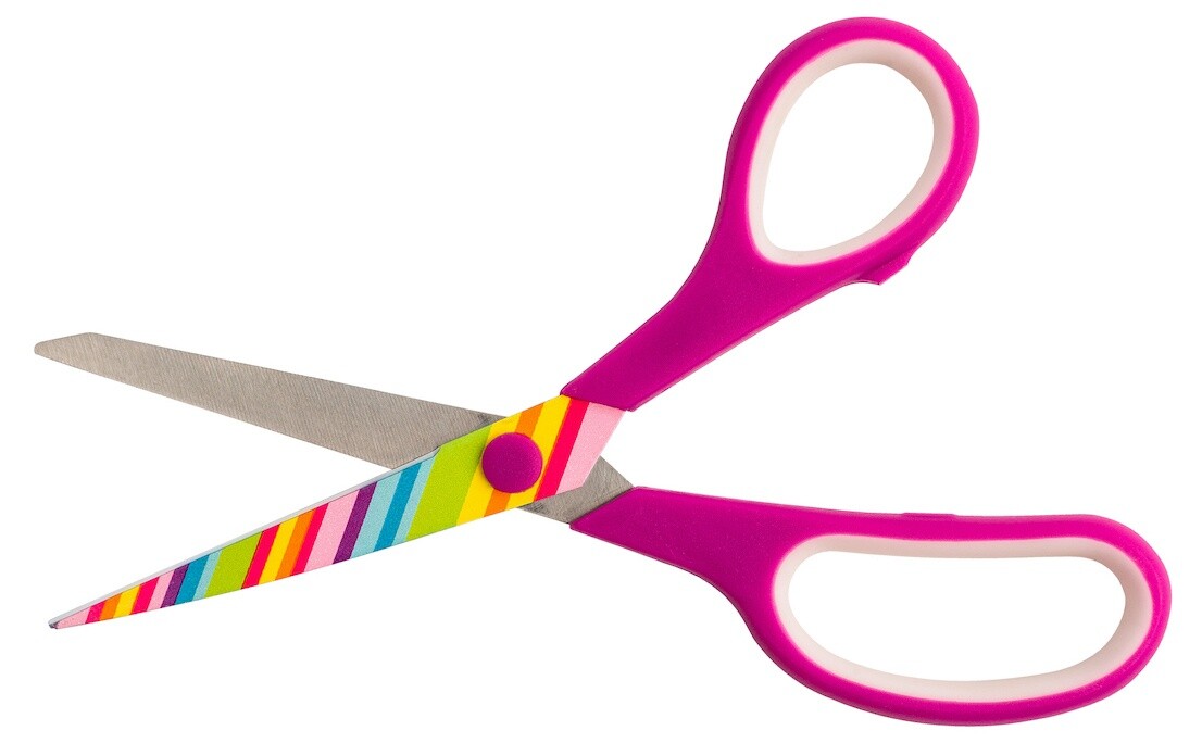 Singer All-Purpose Scissors 7.75"-Rainbow (Pack of 3)