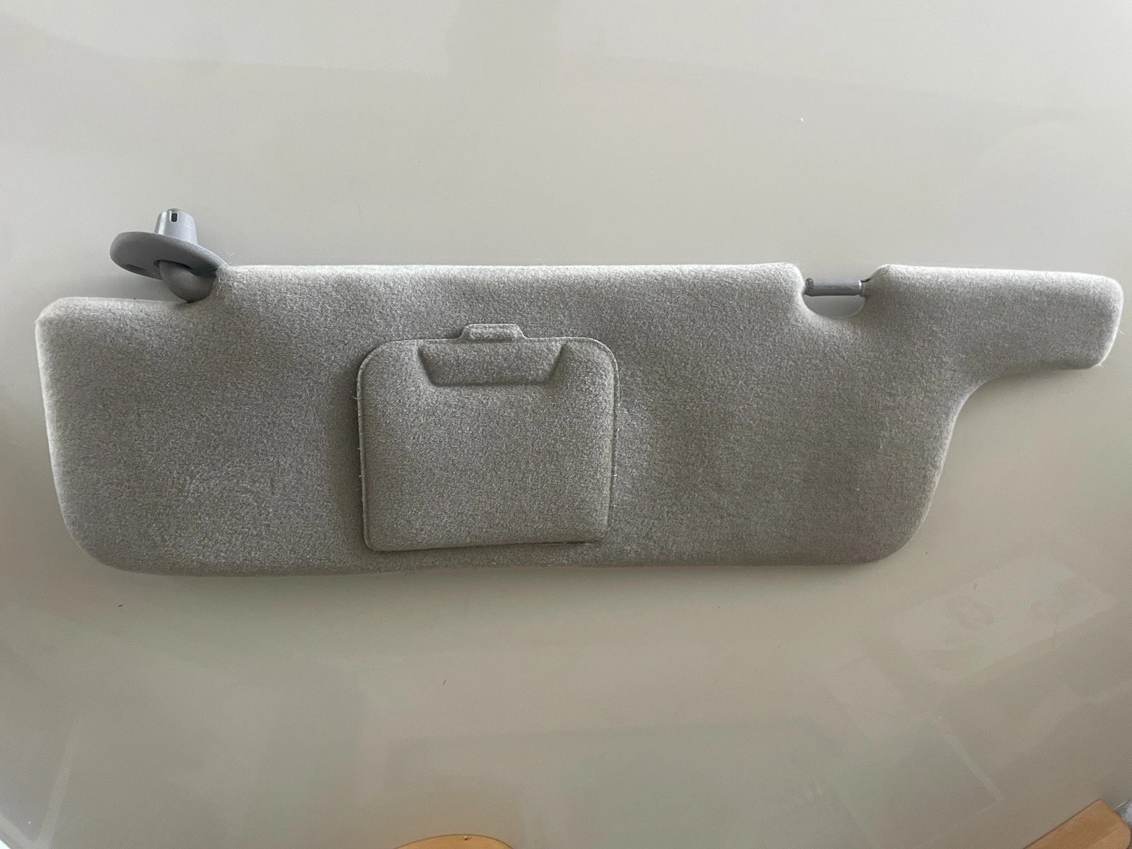 2001 2002 2003 TOYOTA PRIUS DRIVER SIDE SUN VISOR GRAY COLOR 29694054 TOYOTA OEM
