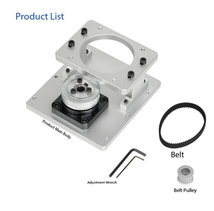 Hollow Shaft Rotary Index Table Stepper Servo Motor Positioning Platform