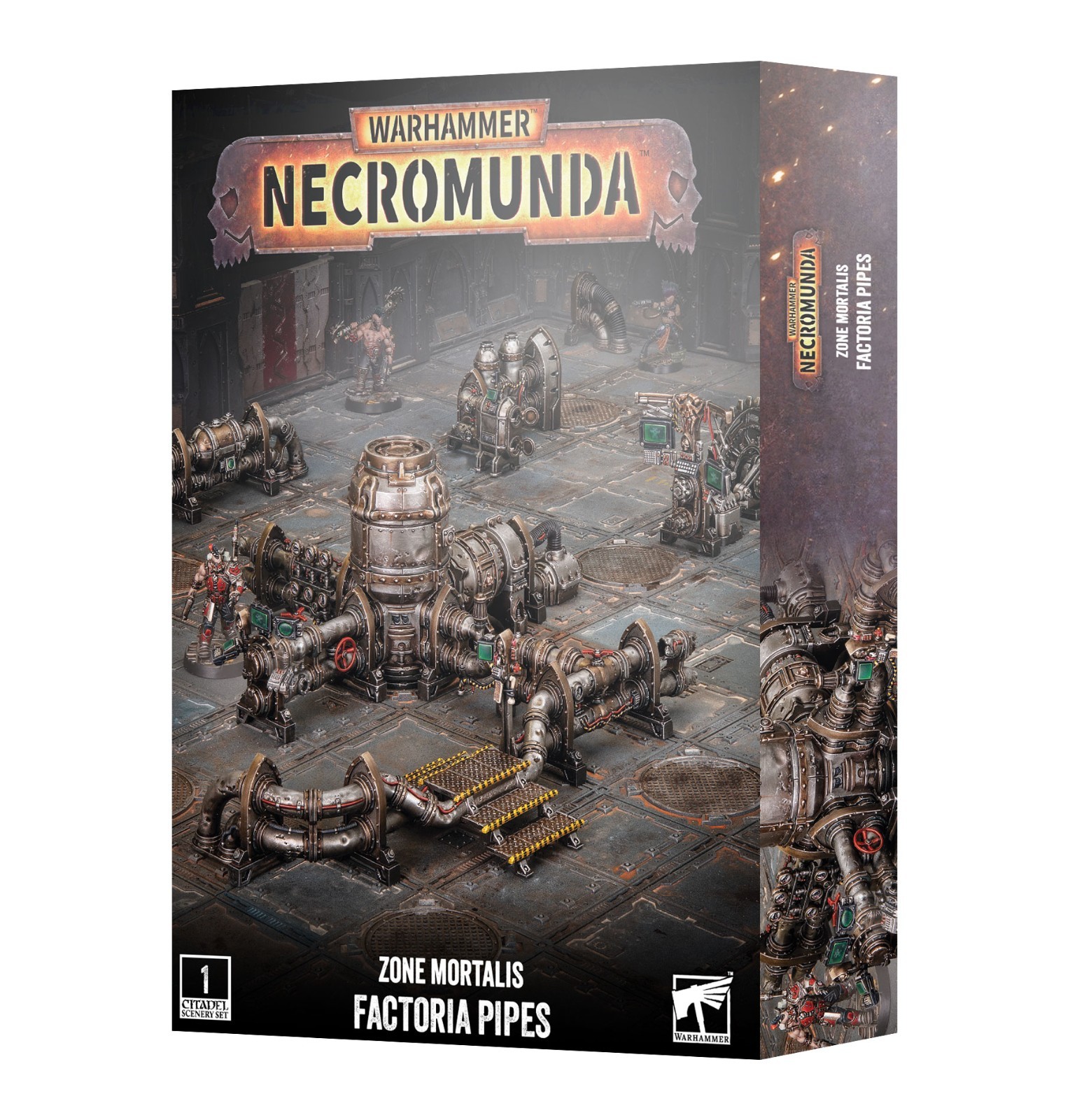 Warhammer Necromunda: Zone Mortalis Factoria Pipes (Release 8/15/26)