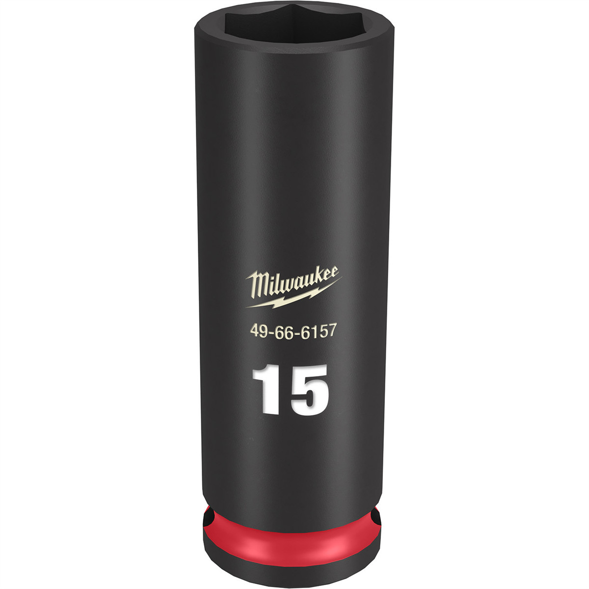 Milwaukee 49666157 Shockwave 3/8" Drive 15mm Deep Socket