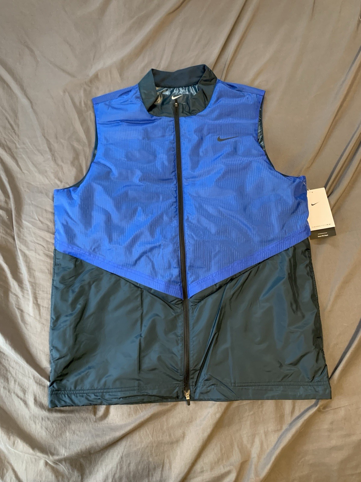 Nike Therma-FIT ADV Repel Golf Vest Blue Men's Size Large NWT FQ0447-478