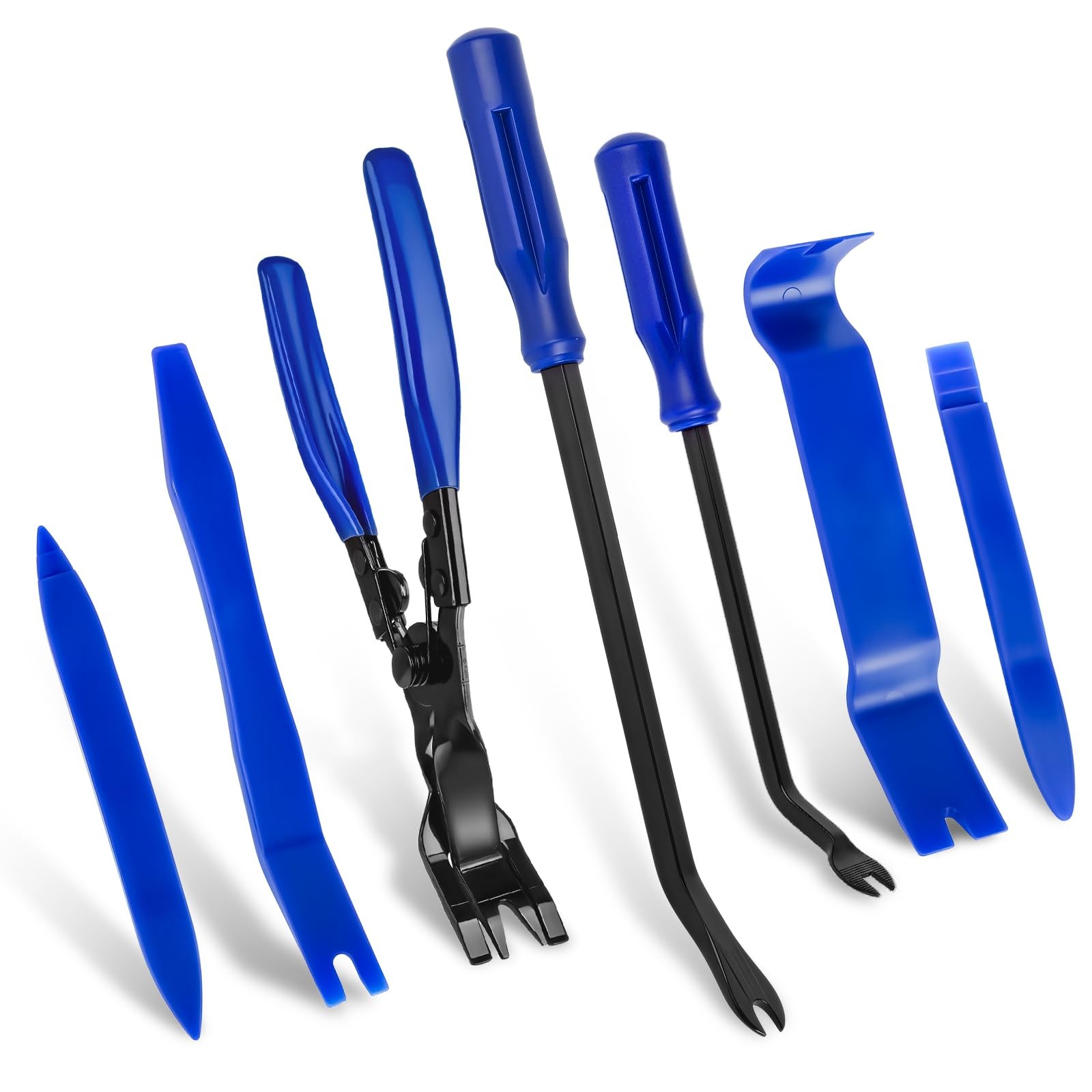 Xinodle 7 Pcs Auto Trim Removal Tool Kit with Plastic Pry & Clip...
